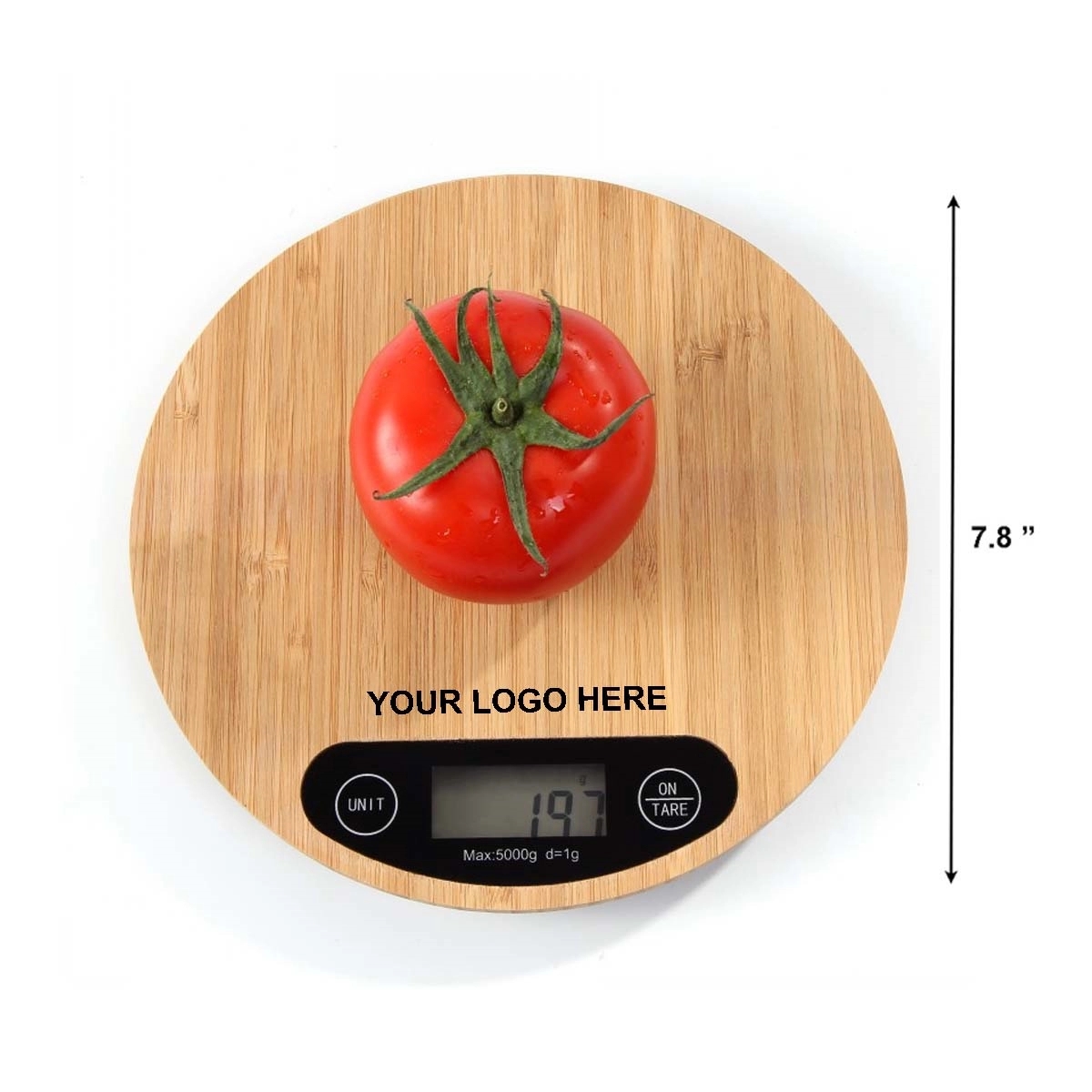 Bamboo Kitchen Scale 2
