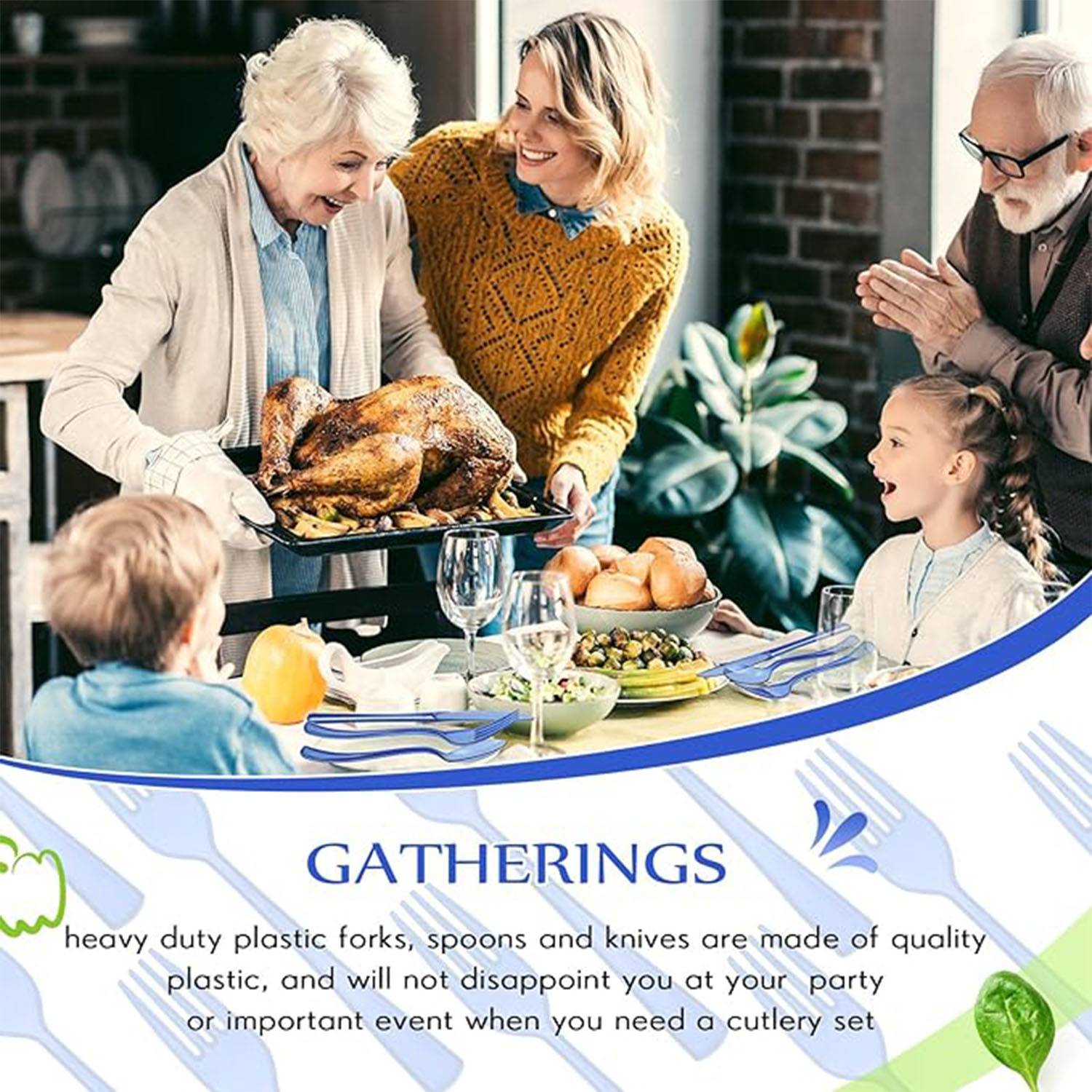 Disposable cutlery set 4