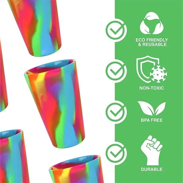 16 oz BPA-Free Silicone Pint Cups 7
