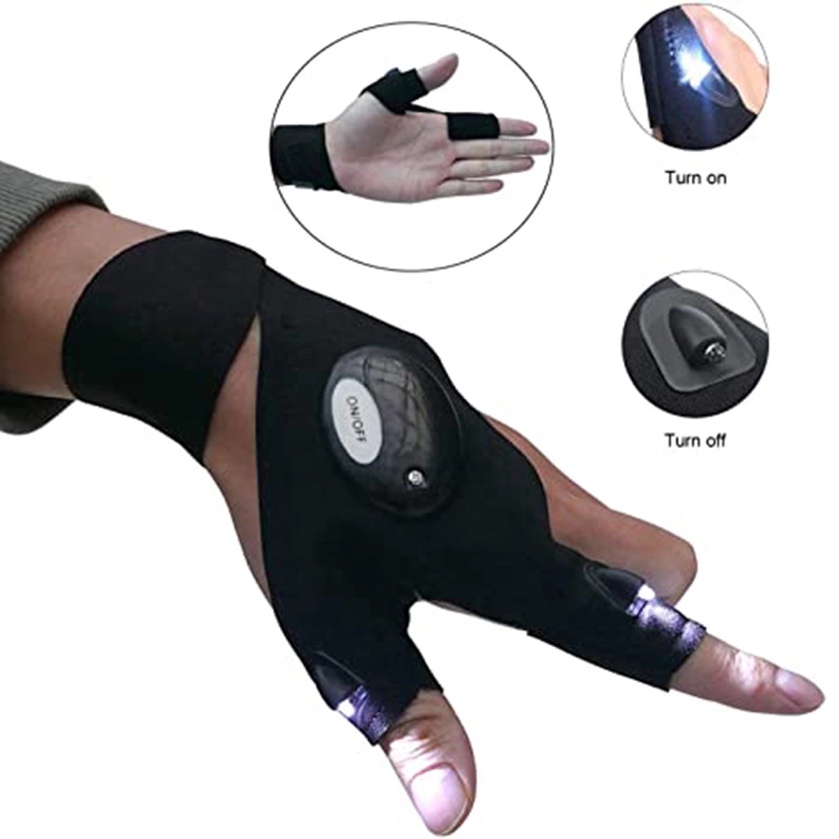 LED Flashlight Gloves 4
