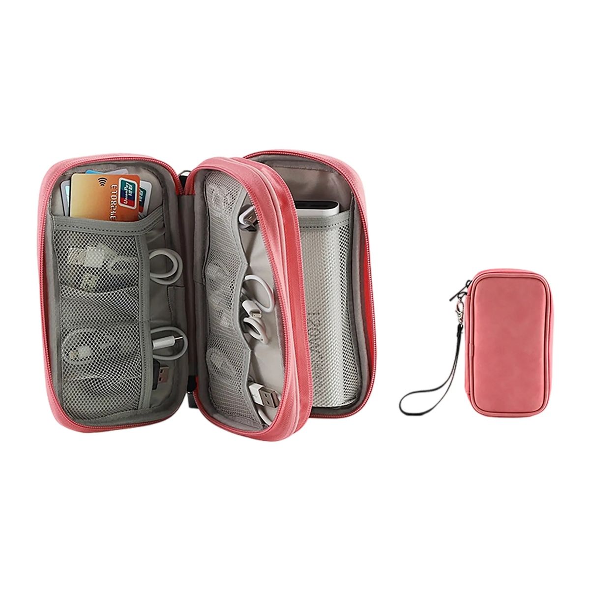 Portable Travel Organizer Pouch for Electronics 5