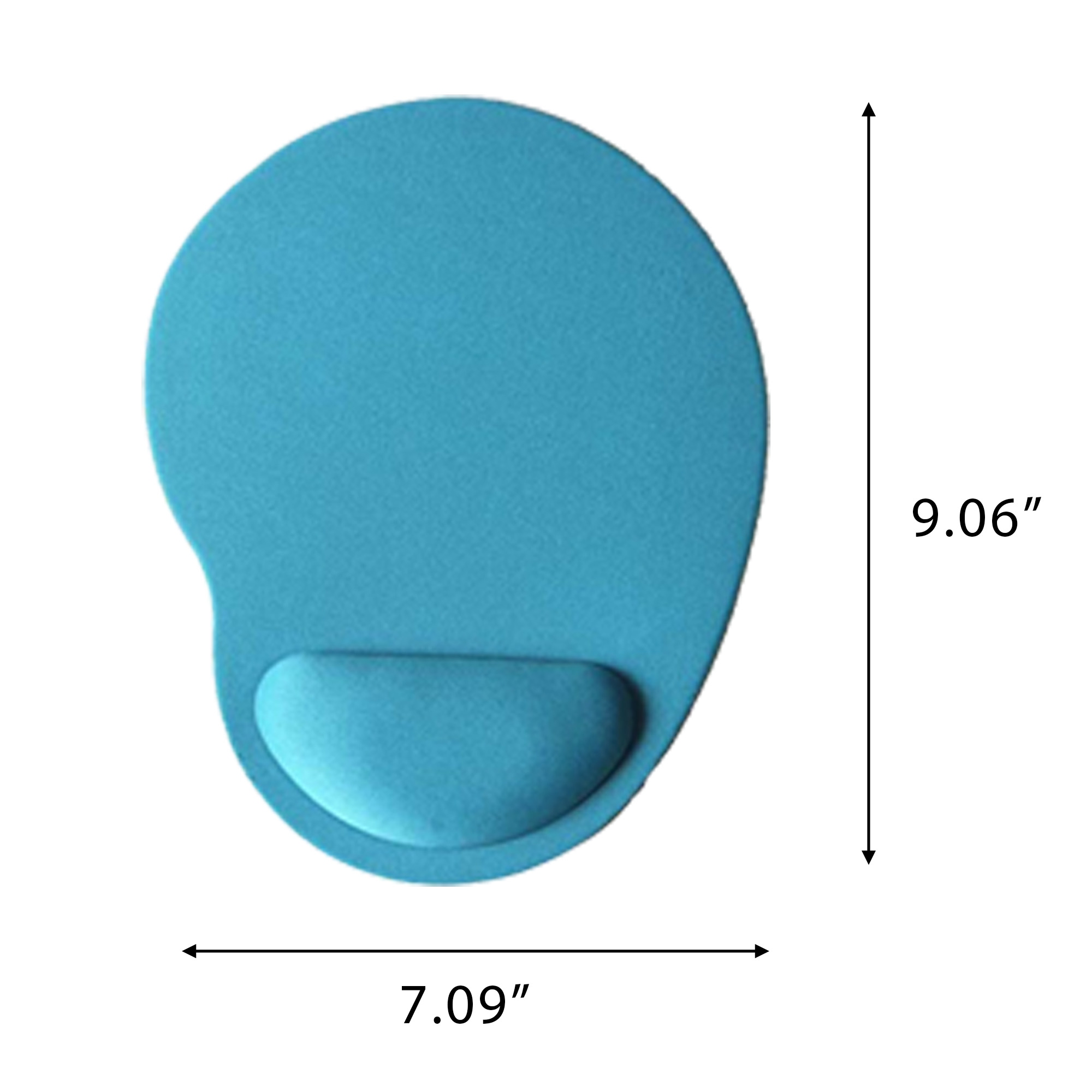 Vibrant Desk Mousepad with Wrist Support 3