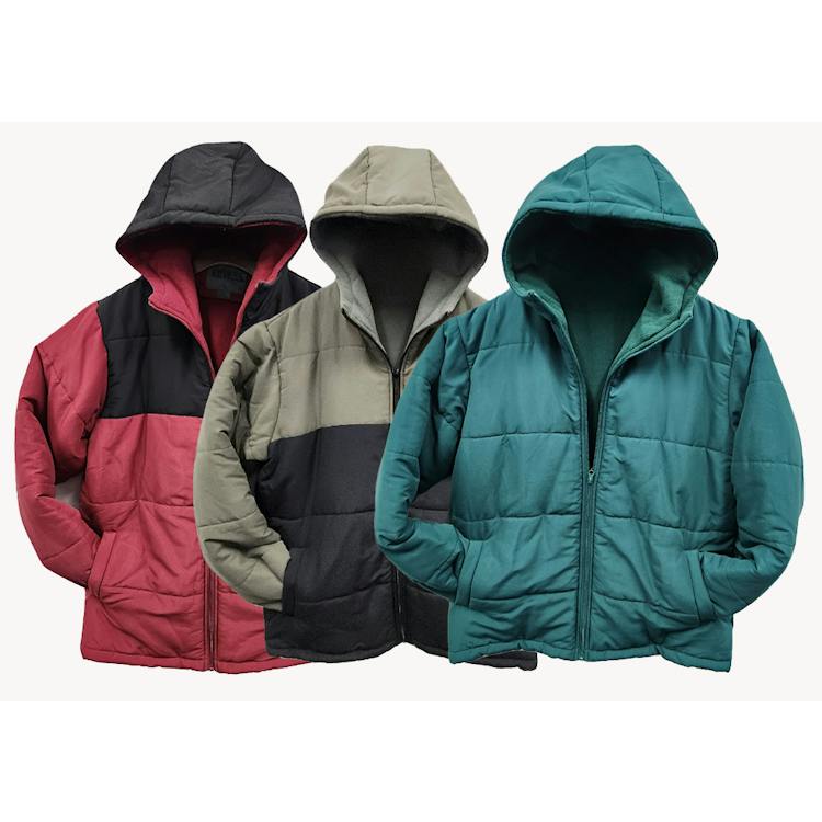 Men's Winter Fleece Jackets - Assorted Colors S-2X 1