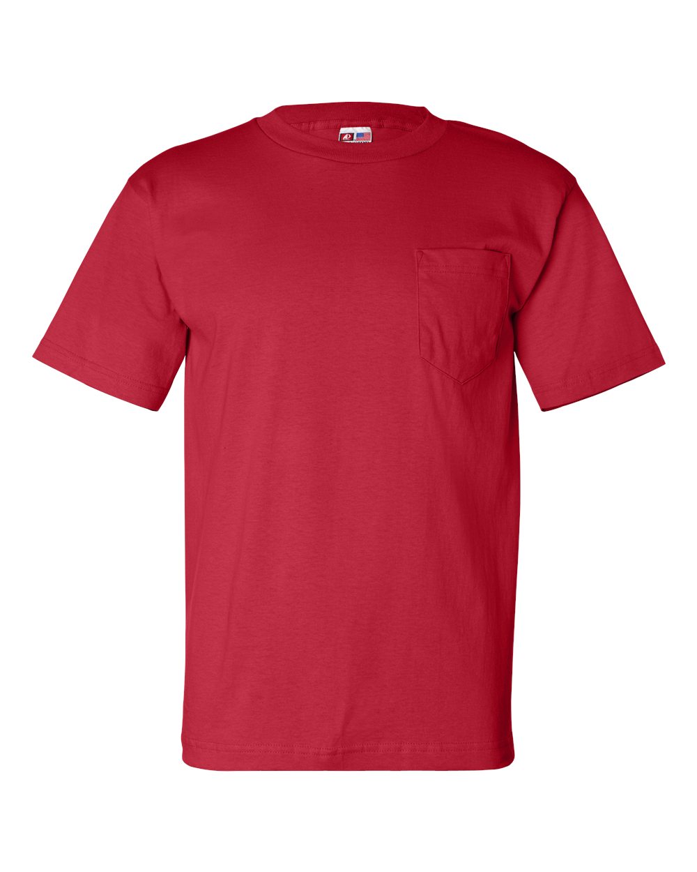 Unisex USA-Made Pocket T-Shirt - 7100 42
