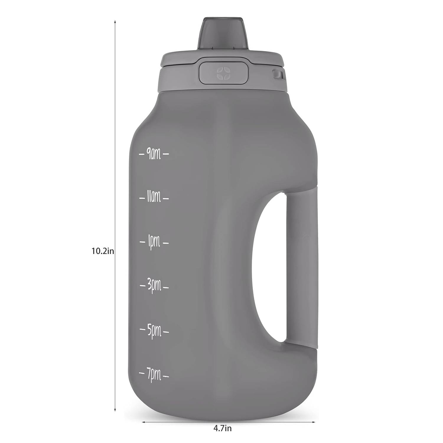 74oz BPA Free Lockable Lid Sports Water Bottle w/ Straw 6