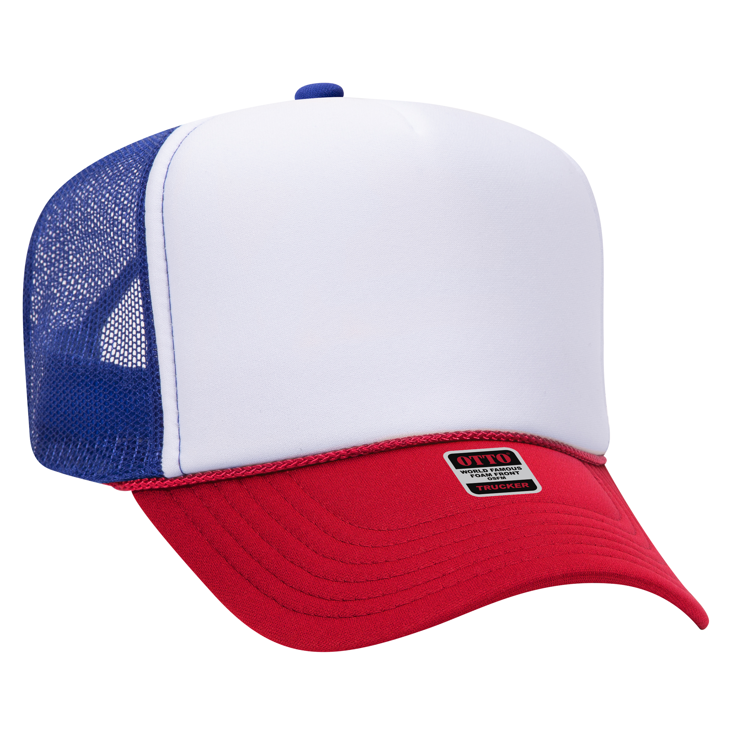 OTTO CAP® 5 Panel High Crown Mesh Back Trucker Hat 42