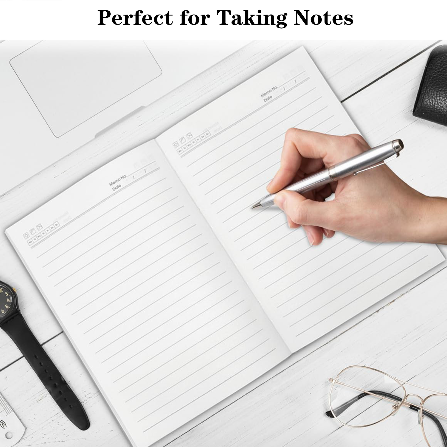 A5 Luxury Sheepskin Vintage Notebook 6
