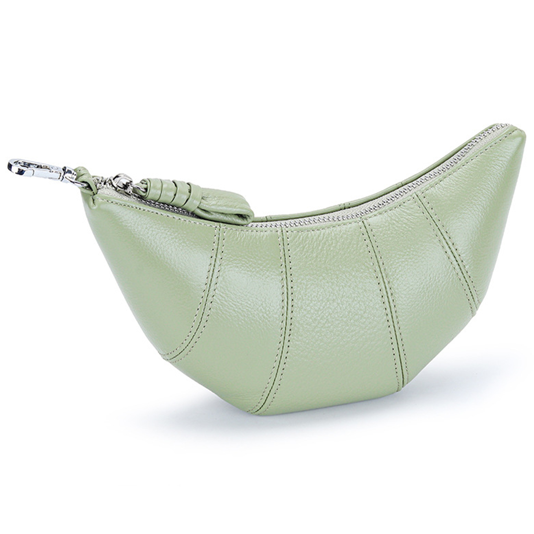 Genuine Leather Phone halter neck diagonal across bag 5
