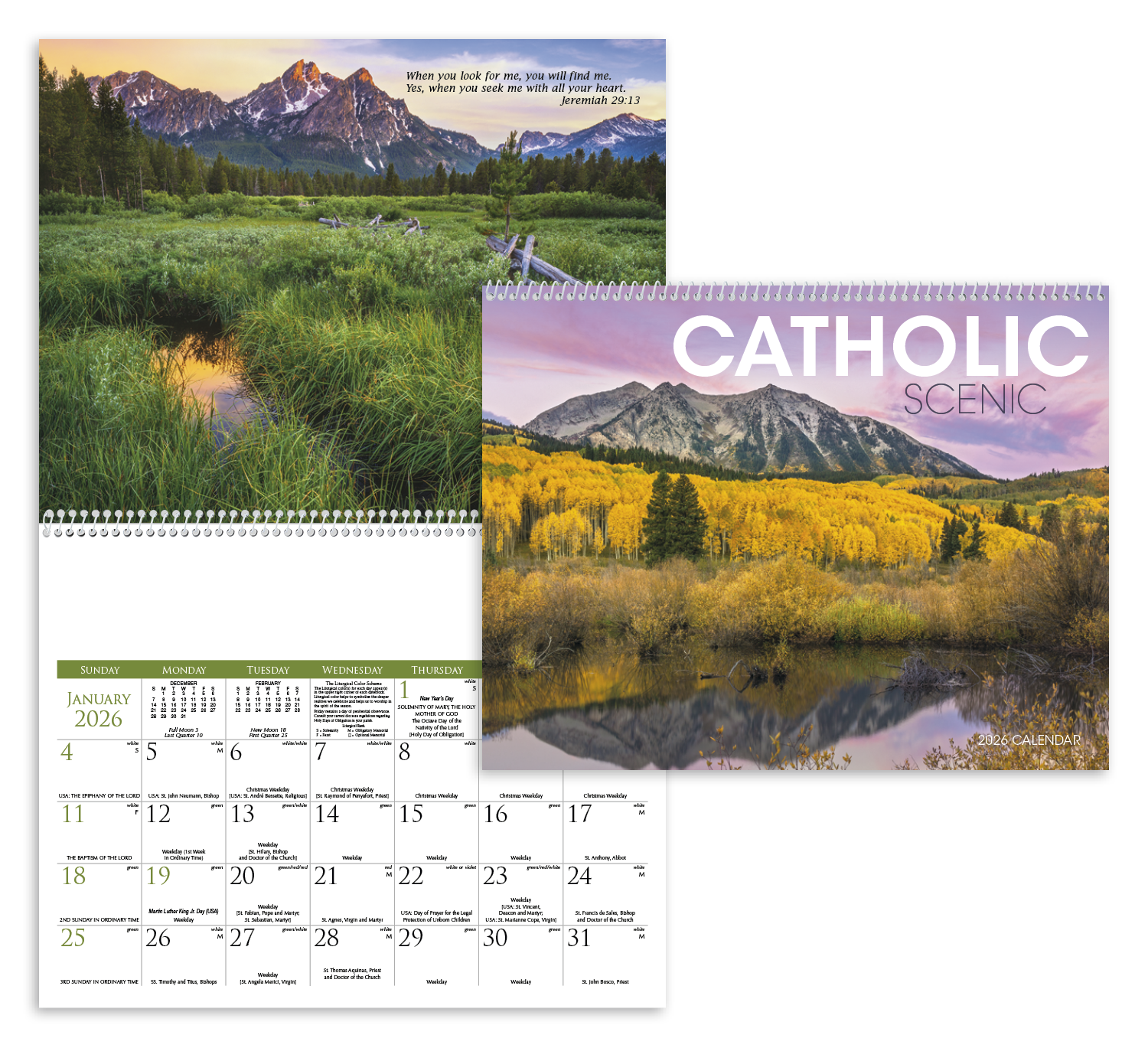 Triumph® Calendars Catholic Scenic Calendar 1