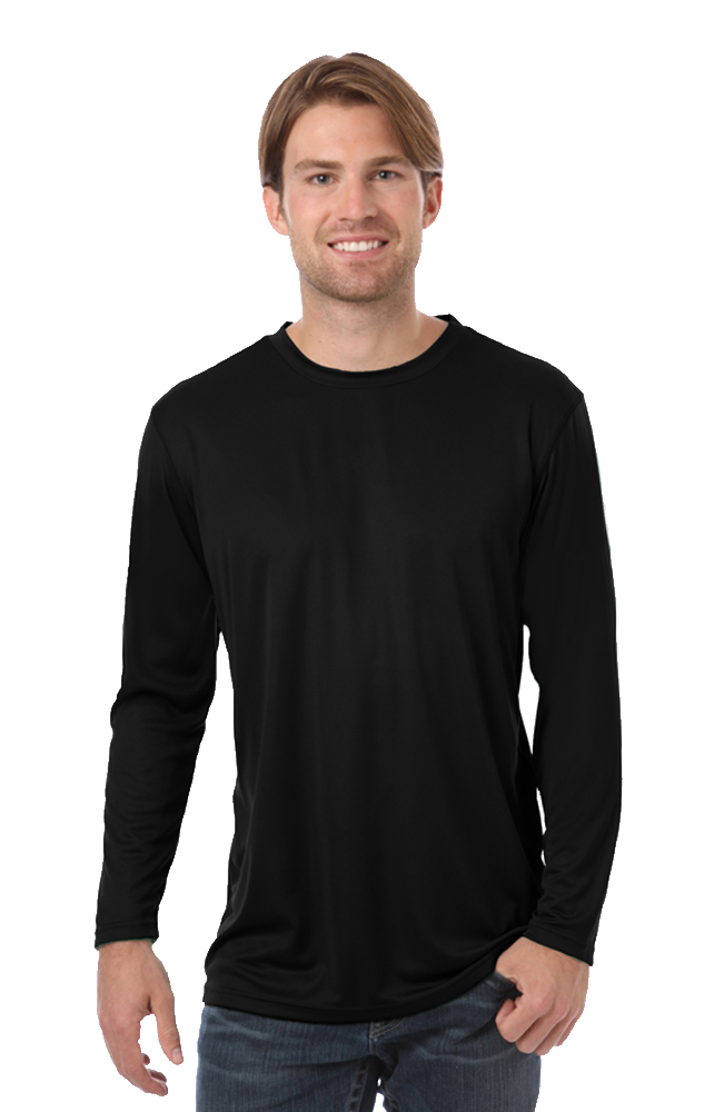 Adult Value Wicking L/S Tee 4