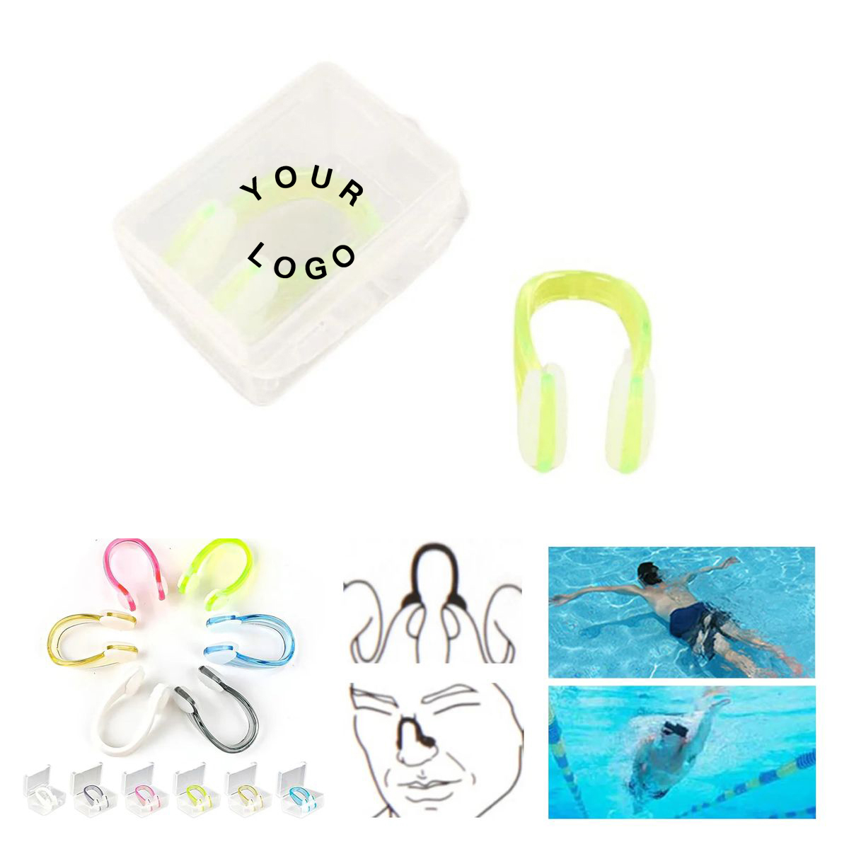 Soft Silicone Nose Clip for Water Activities 2