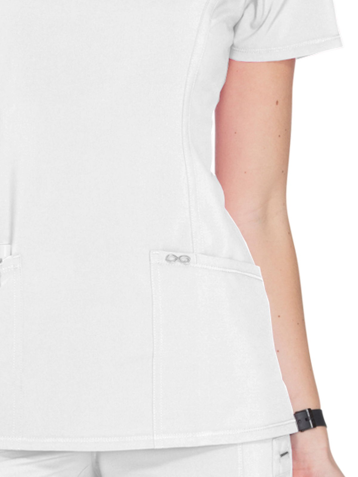Infinity - Women's 3-Pocket Round Neck Top 24