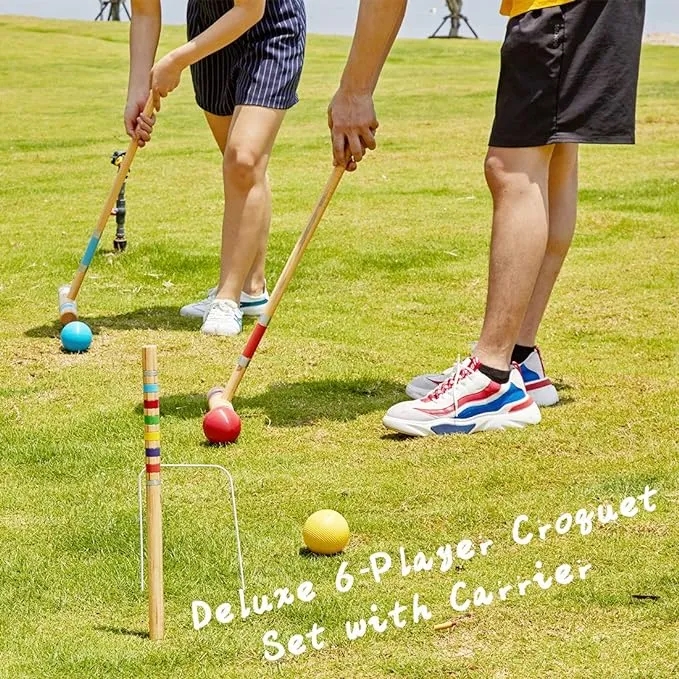 Six Player Croquet Set 2