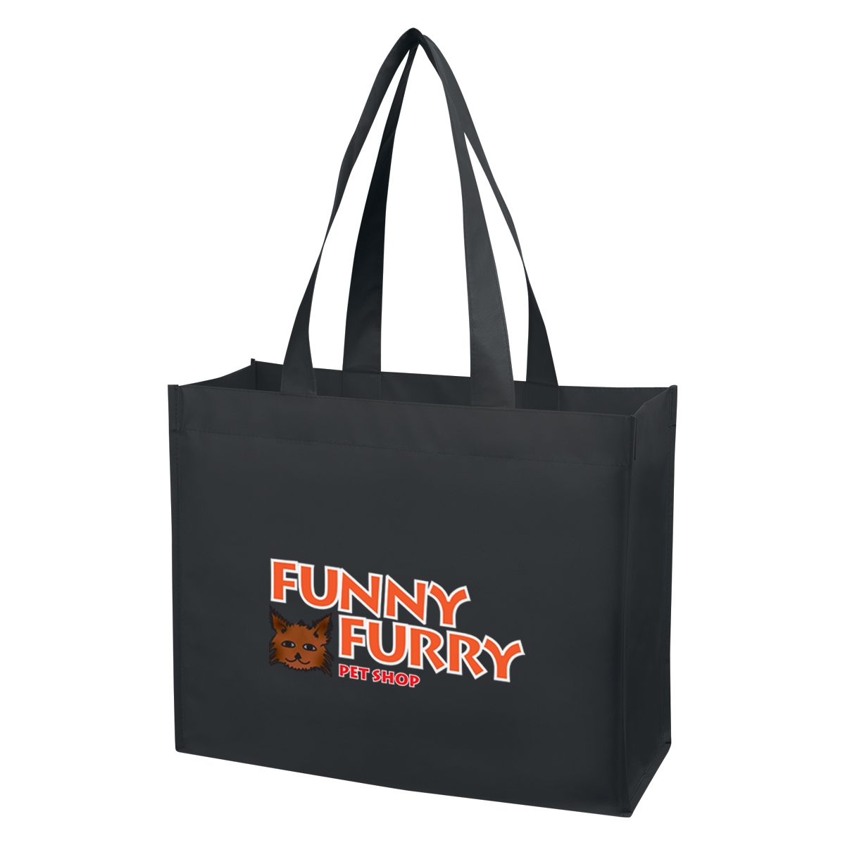 Matte Laminated Non-Woven Shopper Tote Bag 16