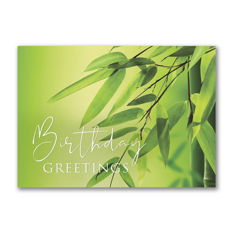 Birthday Greenery Card 3