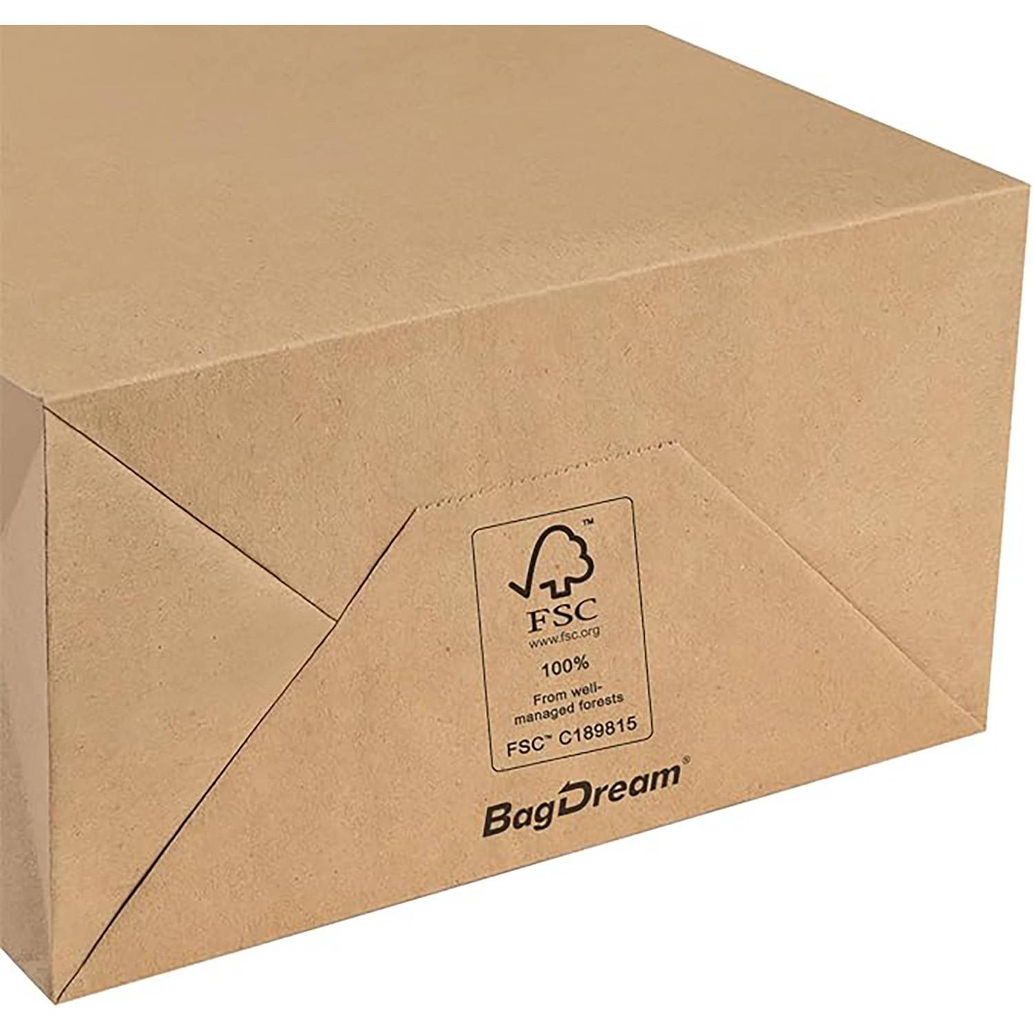 Kraft paper bags in natural color 5