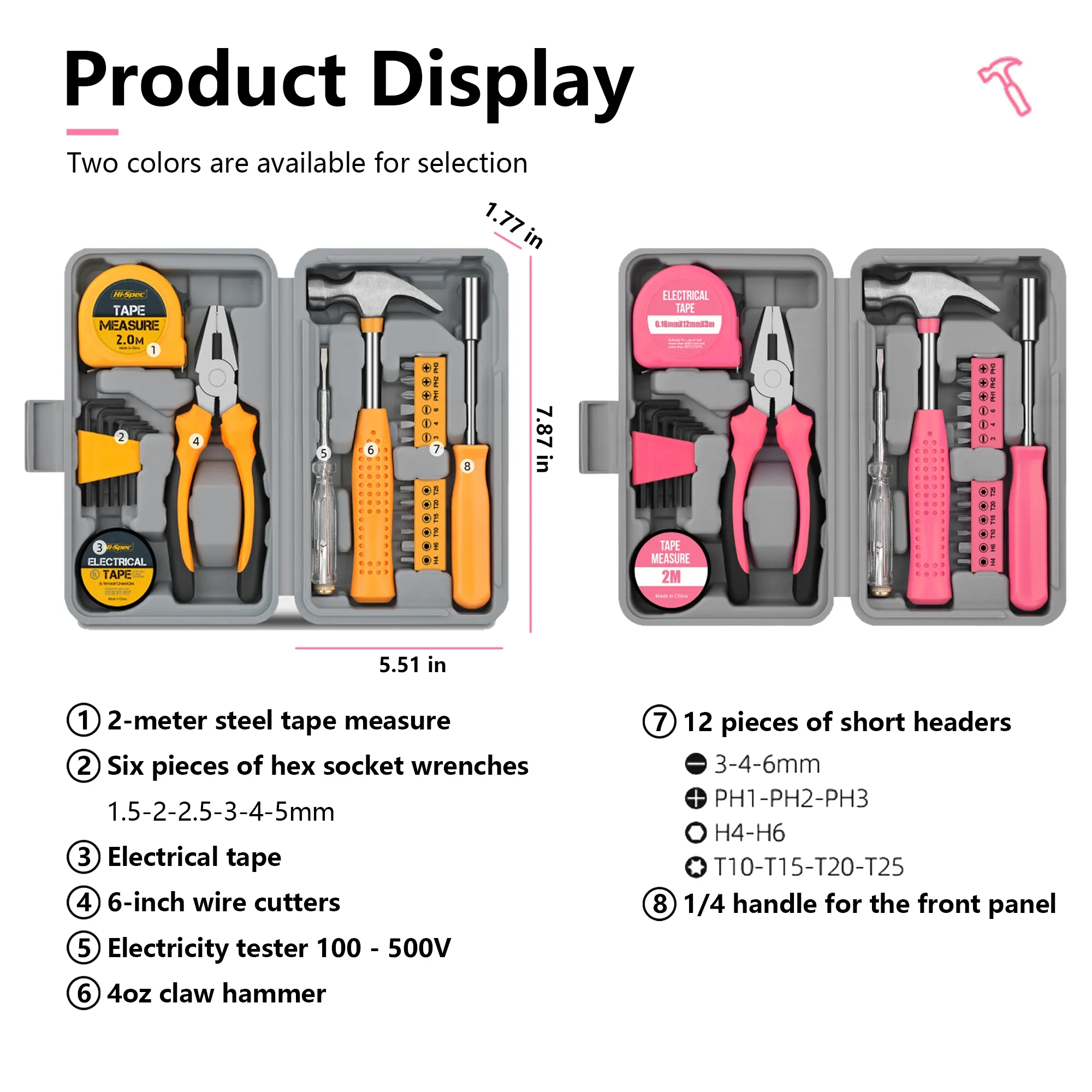 24 In 1 Home Hardware Tool Set 5
