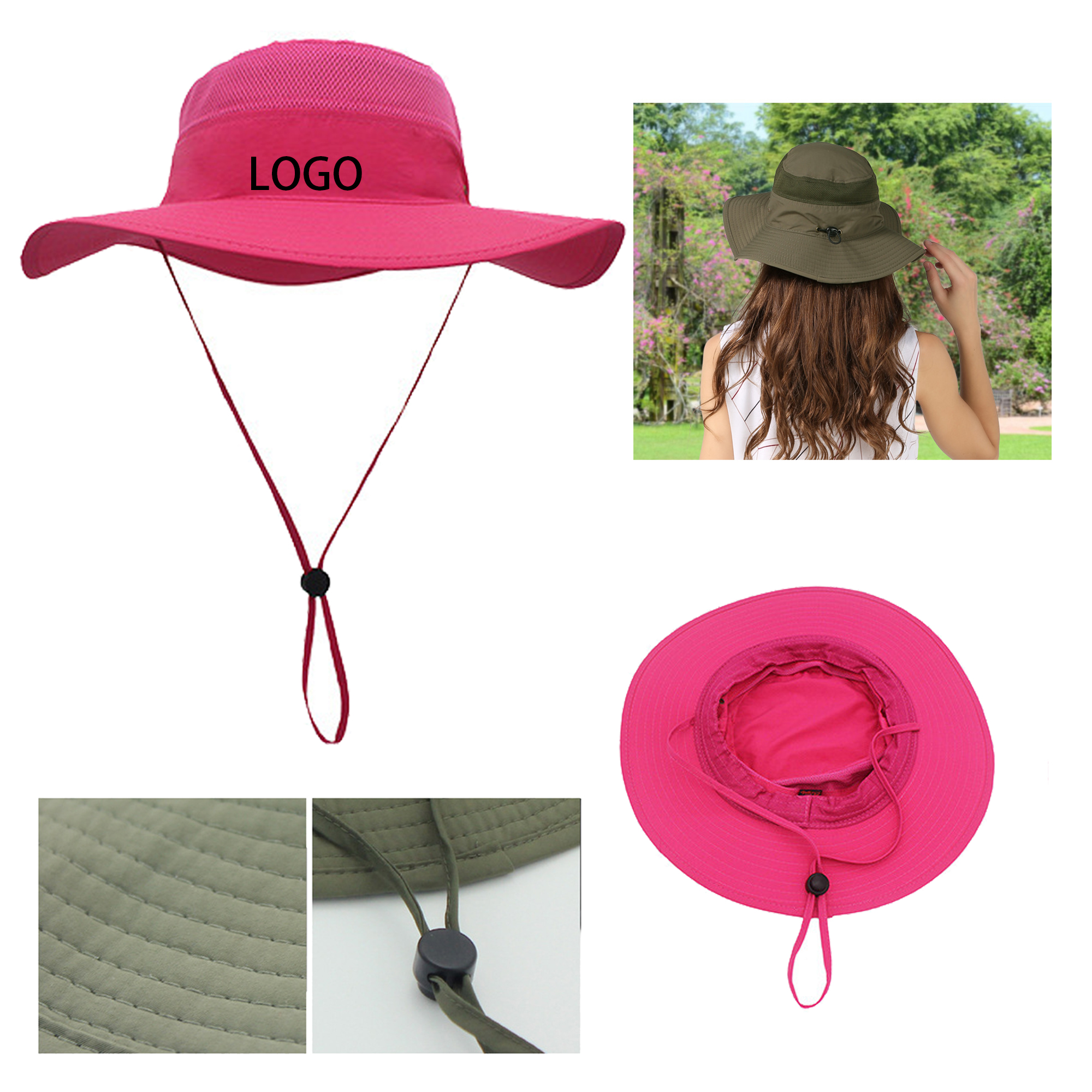 Classic Wide-Brimmed Sun Hat 8