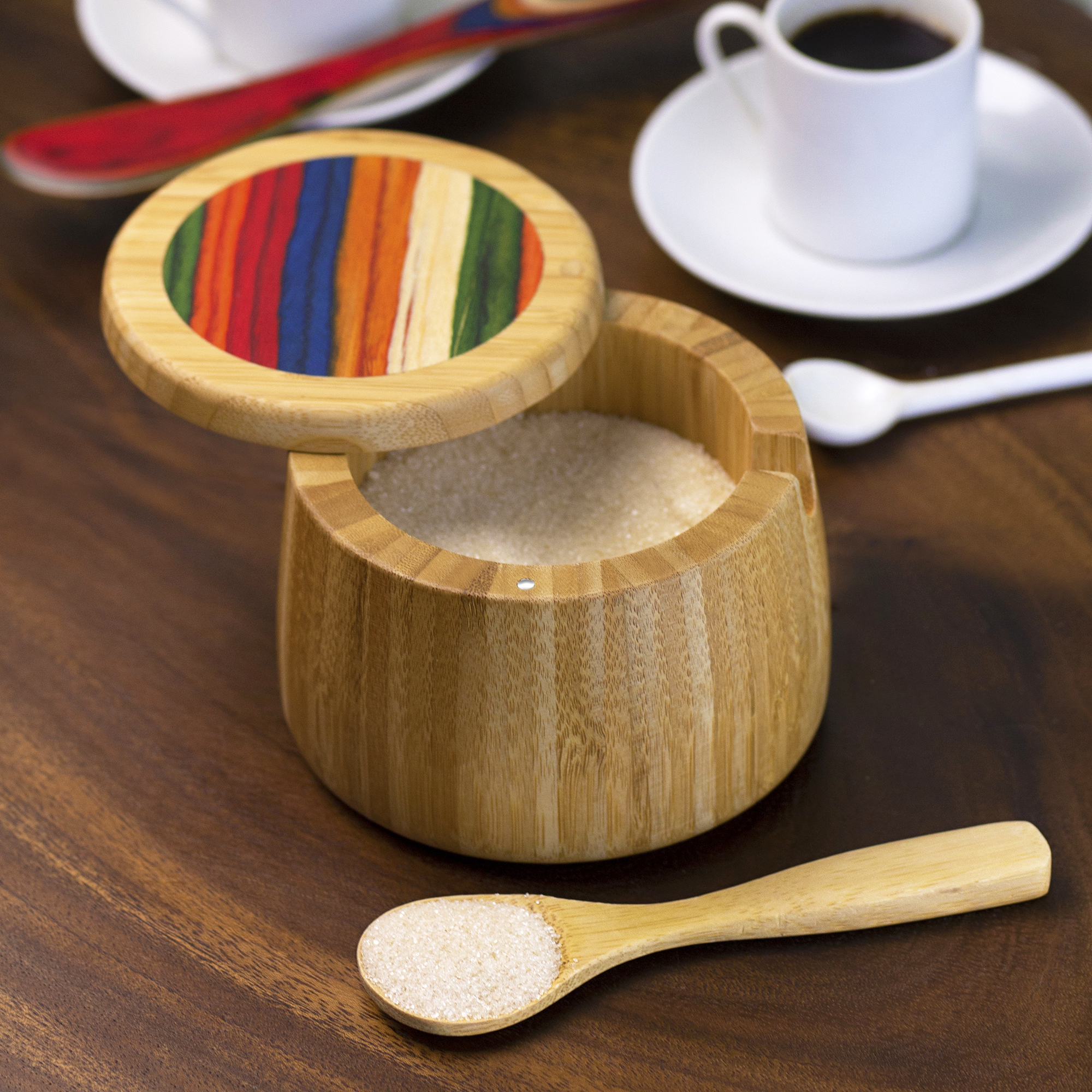 Baltique® Marrakesh Sugar Bowl with Spoon 4