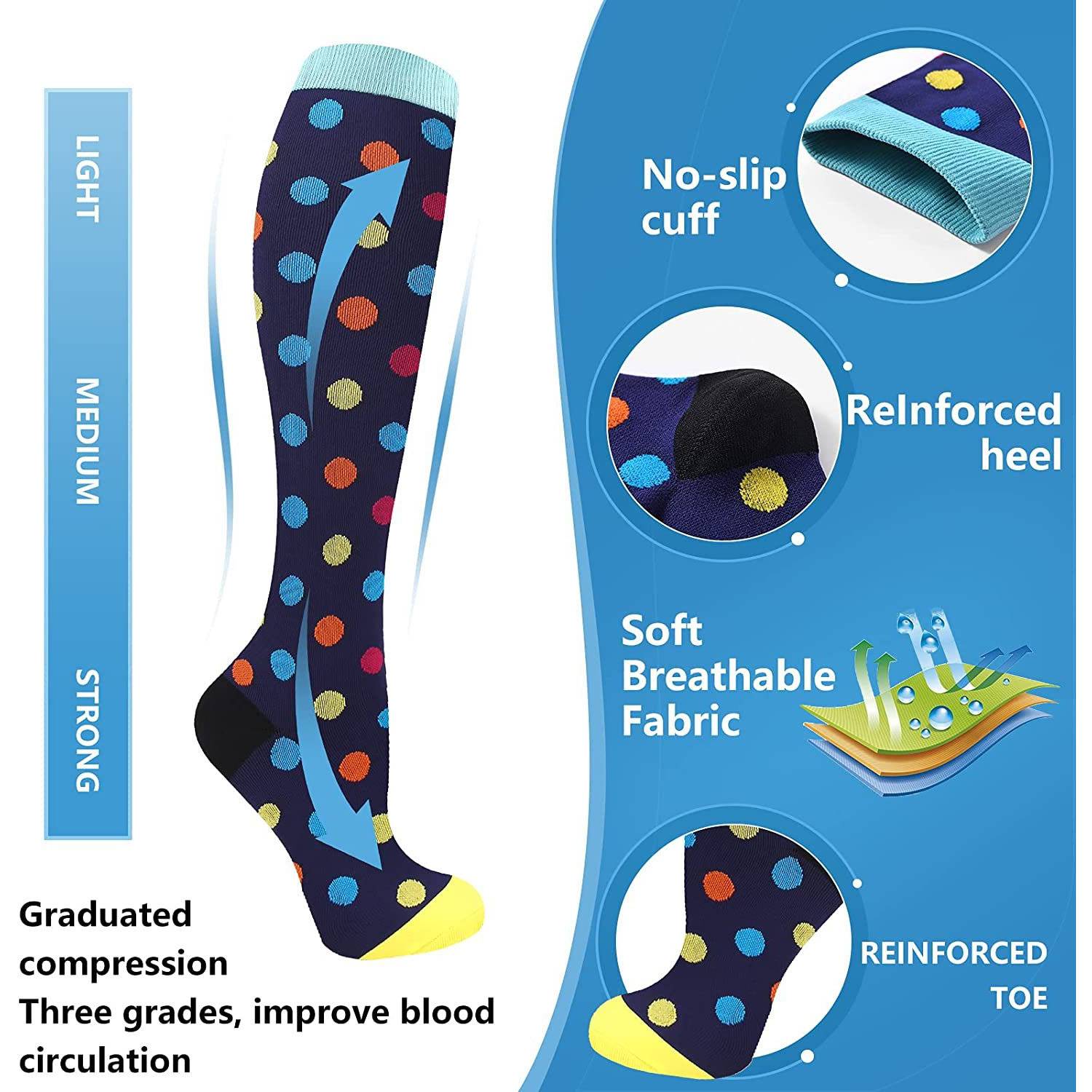 Long Compression Stockings 4