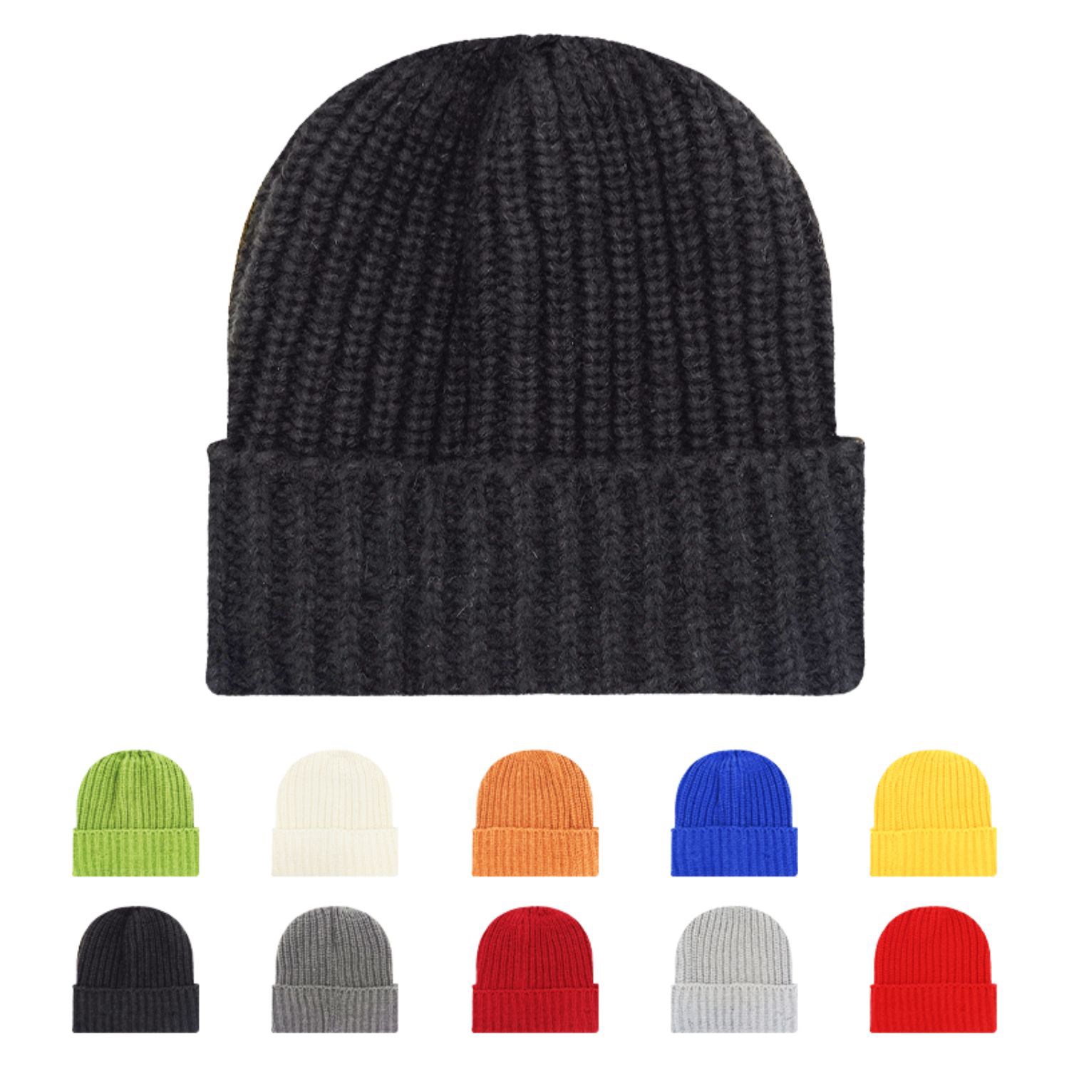 Premium Knitted Cuffed Winter Beanie 3
