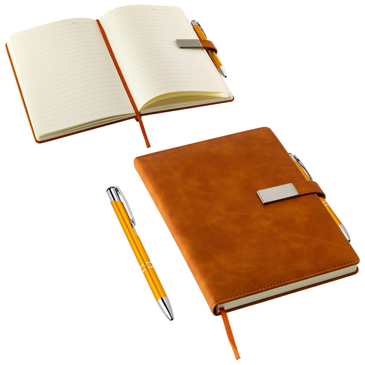 Thesis Hardcover Journal with Magnetic Closure & Pen 15