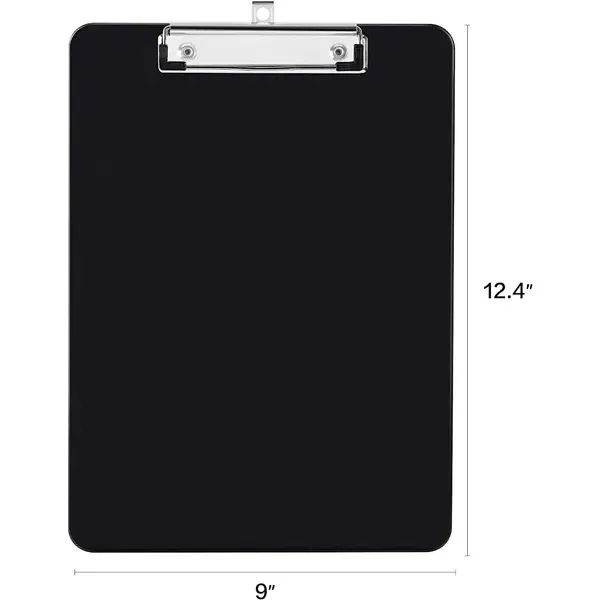 Plastic Clipboards with Low Profile Clip 8