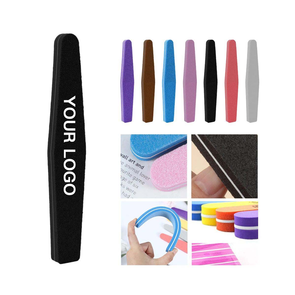 Dual Sided Nail Buffer EVA and PP Material 3