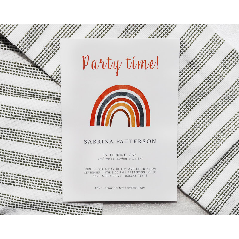 Custom Full Color 5 X 7 Inch Invitation Cards 82