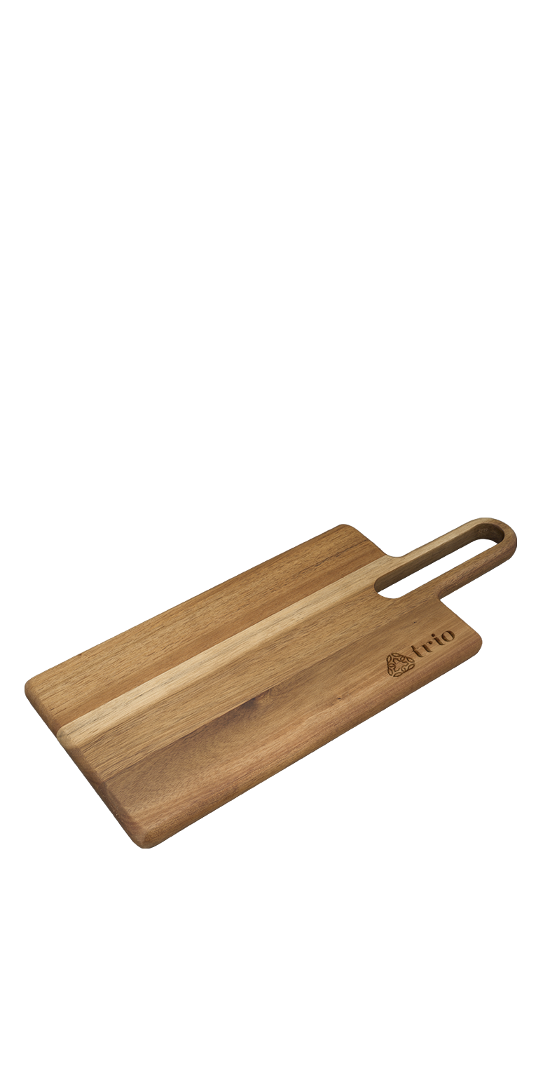 Oblong Acacia Cutting Board (L) 17