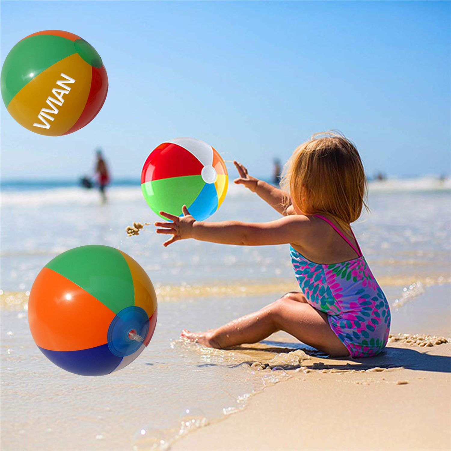 Children's Beach Ball – Summer Water Fun Toy for Kids 2