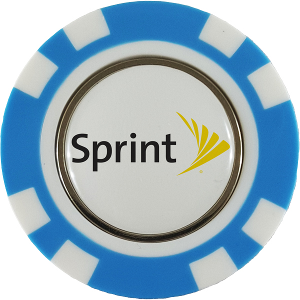 Plastic Poker Chip (removable marker) 3