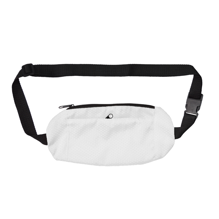 Sublimation Oval Running Belt w/ 2 Pockets 10.5x2.5x5 in