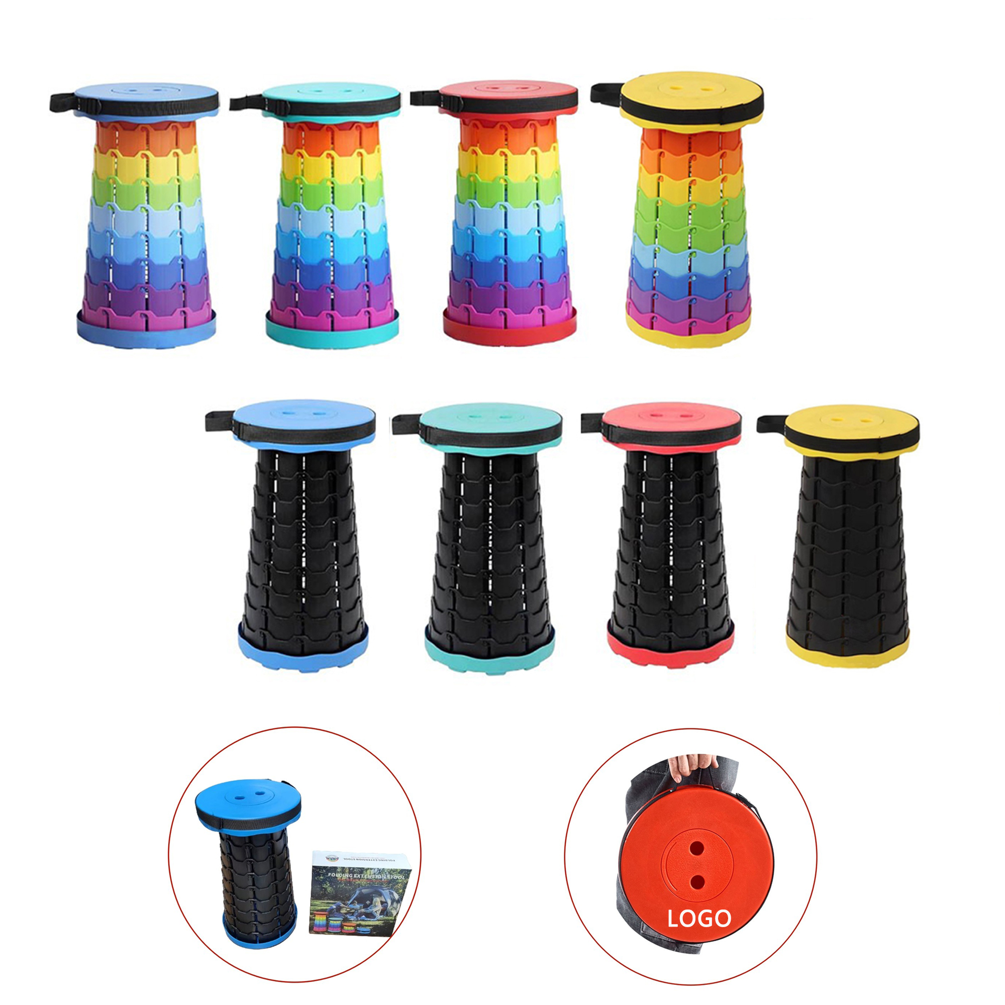Lightweight Foldable Stool for Camping Fishing 7