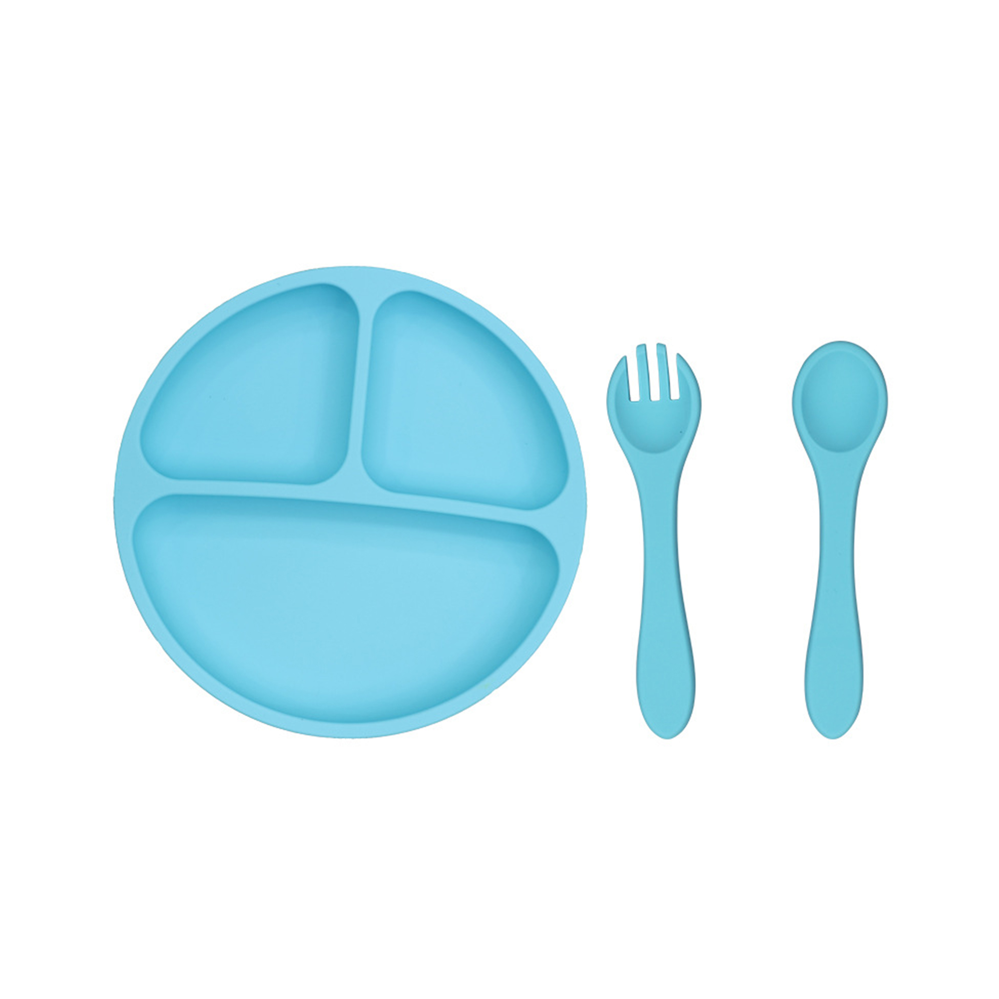 Silicone Baby Feeding Bowl With Suction Base 2