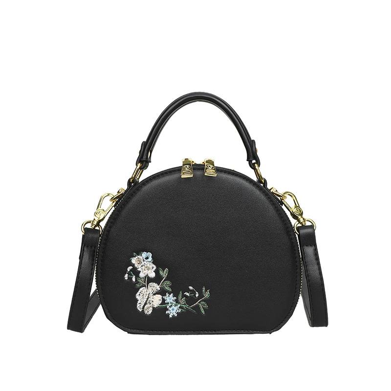 PU Embroidered Fashion Handbag Crossbody Bag 3