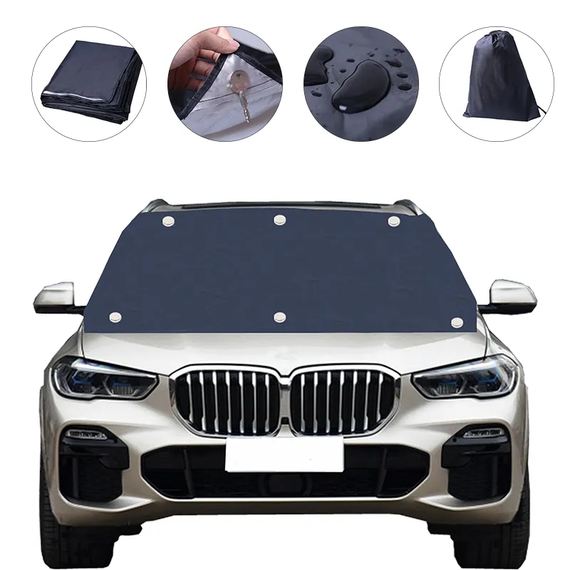 Snow Shield Magnetic Windshield Cover 4