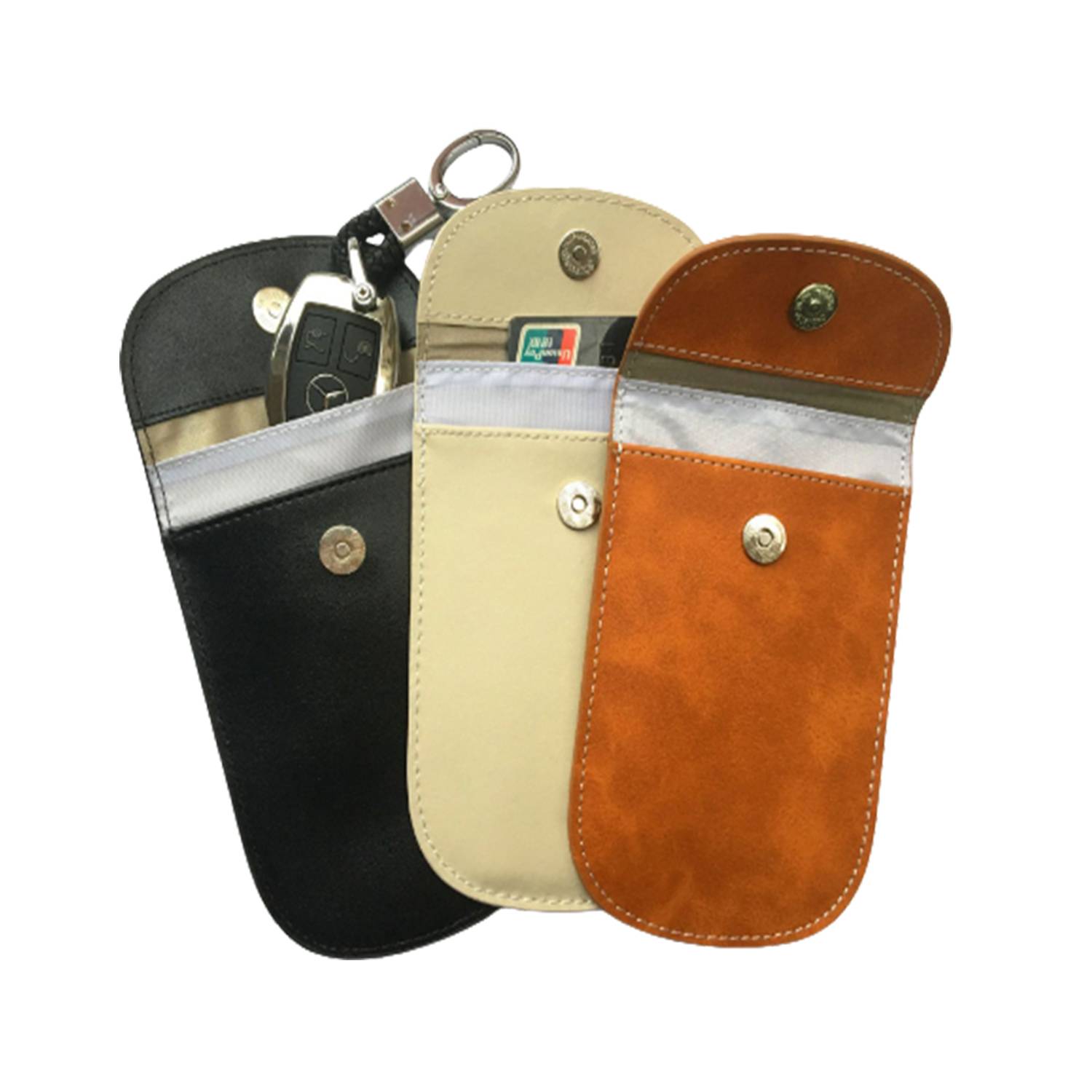 Leather RFID Shield Pouch 4