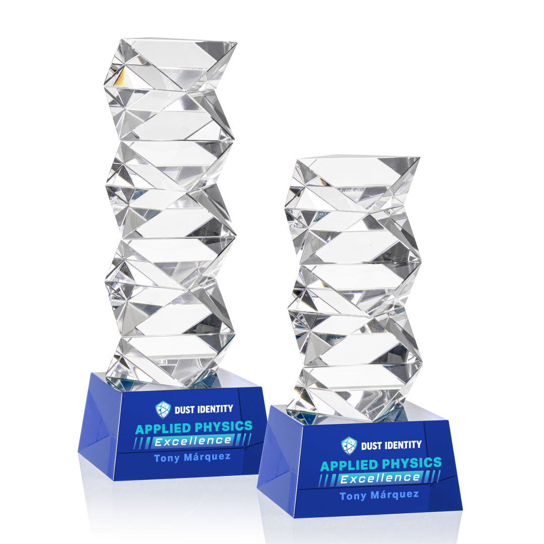 Callucci VividPrint™ Award on Robson Base - Blue 4