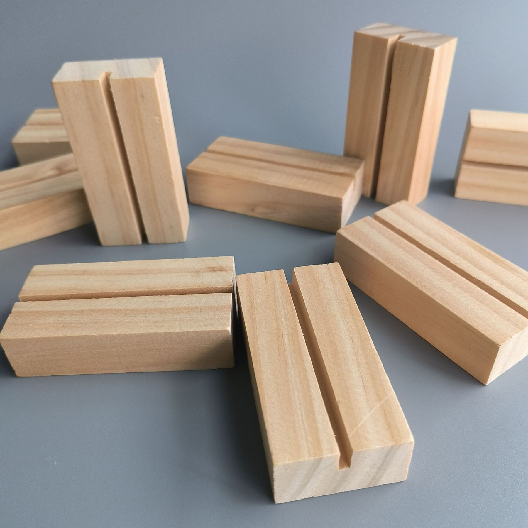 Wood Place Card Holder 4