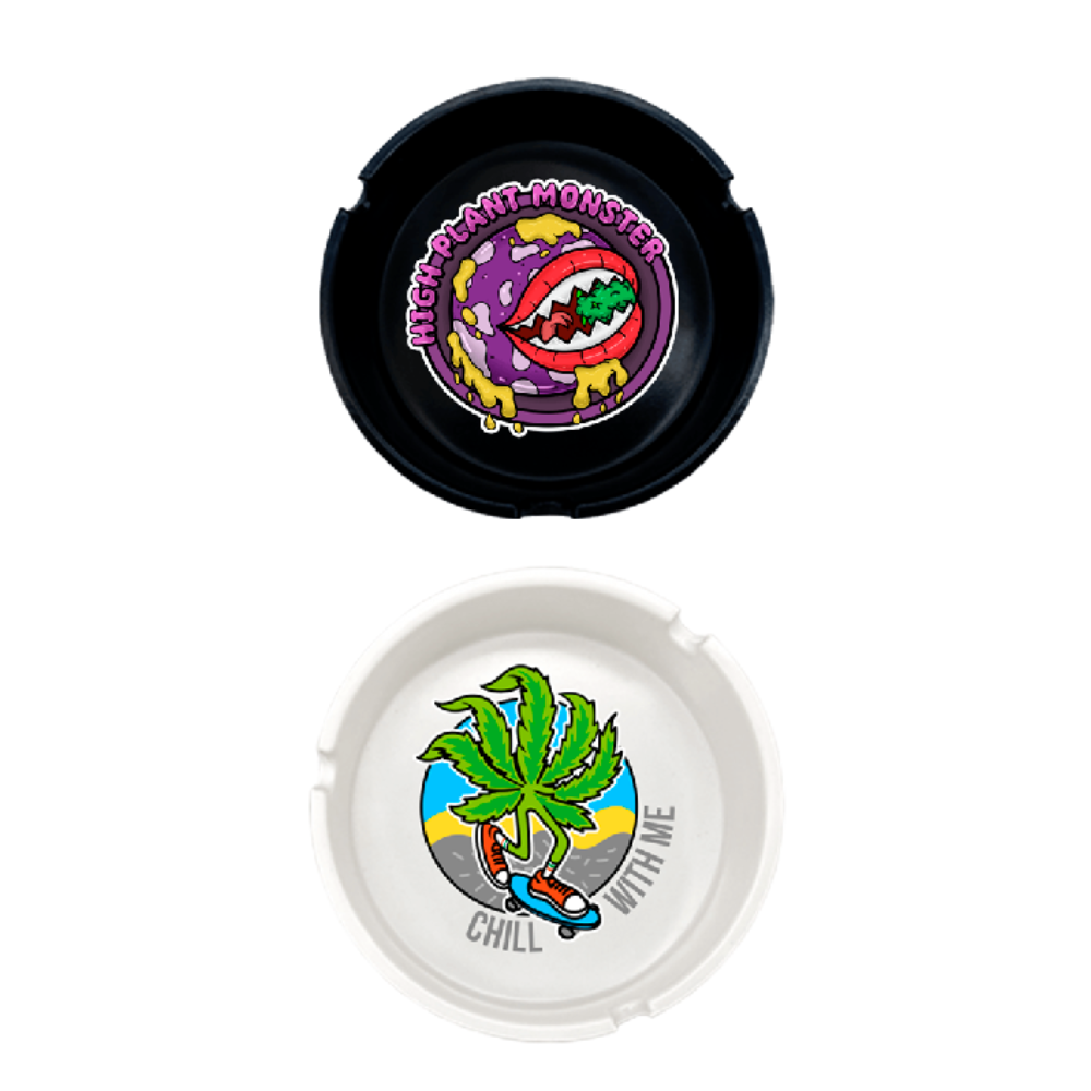 Custom Plastic Ashtray 8