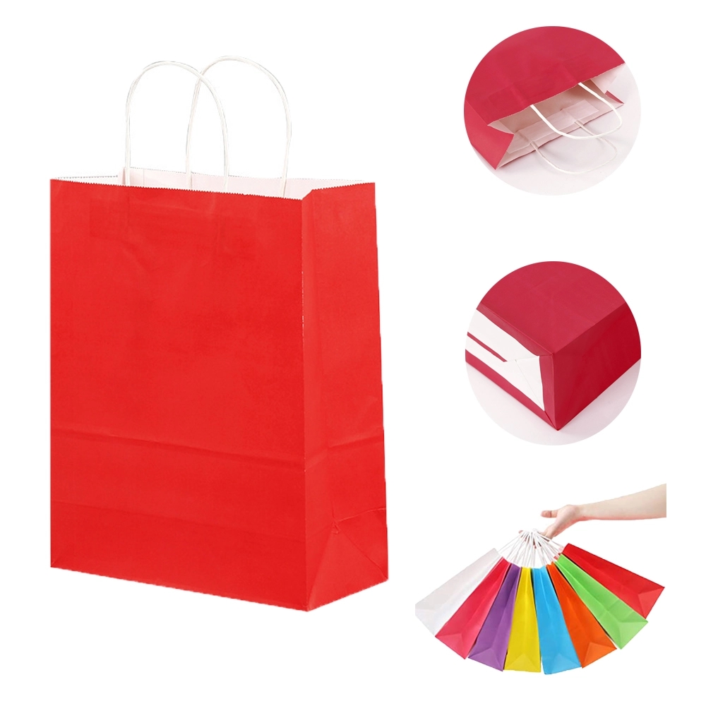 Colored Kraft Bags 3