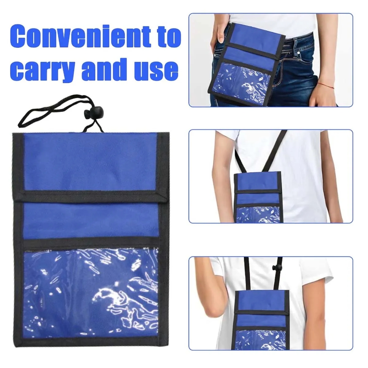 Travel Pouch Neck Wallet Passport Holder 5