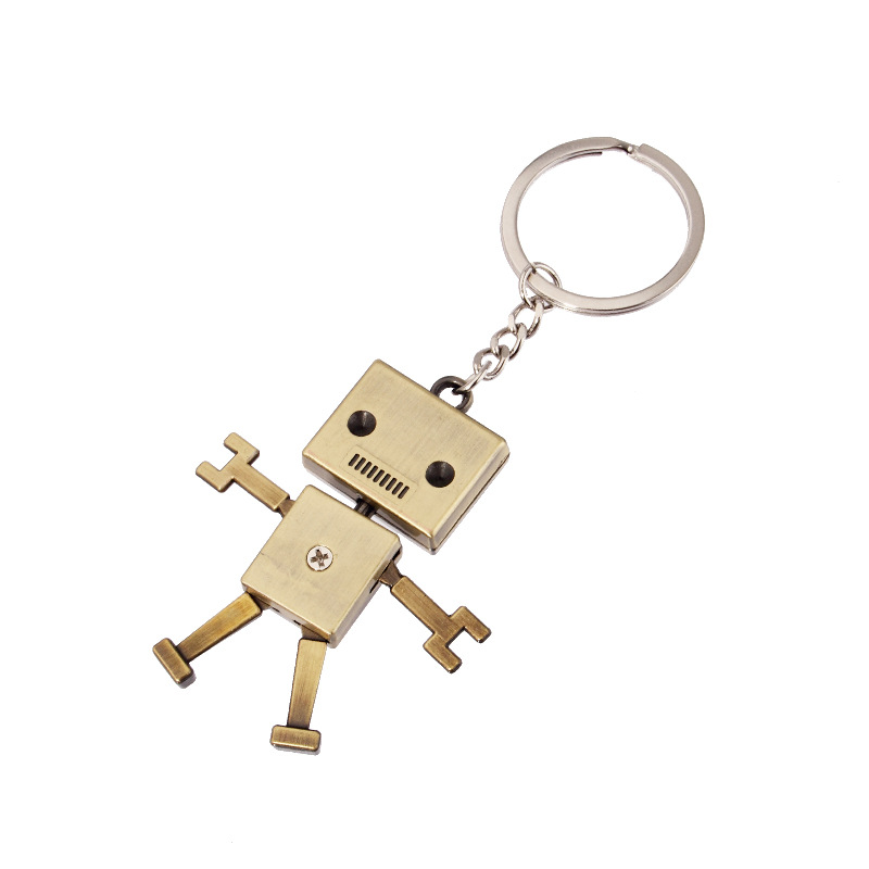 Retro Robot Keychain 4