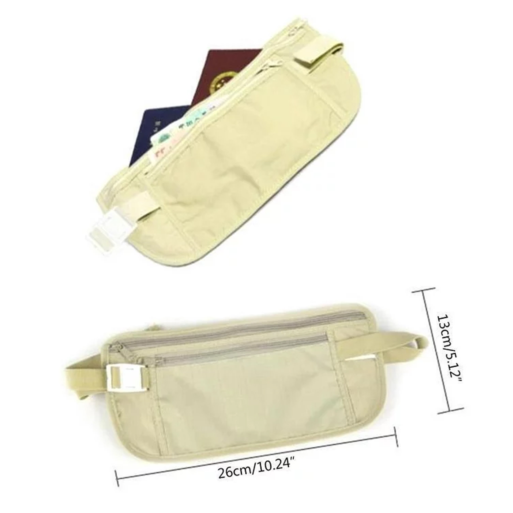 New Travel Waist Hidden Pouch 2