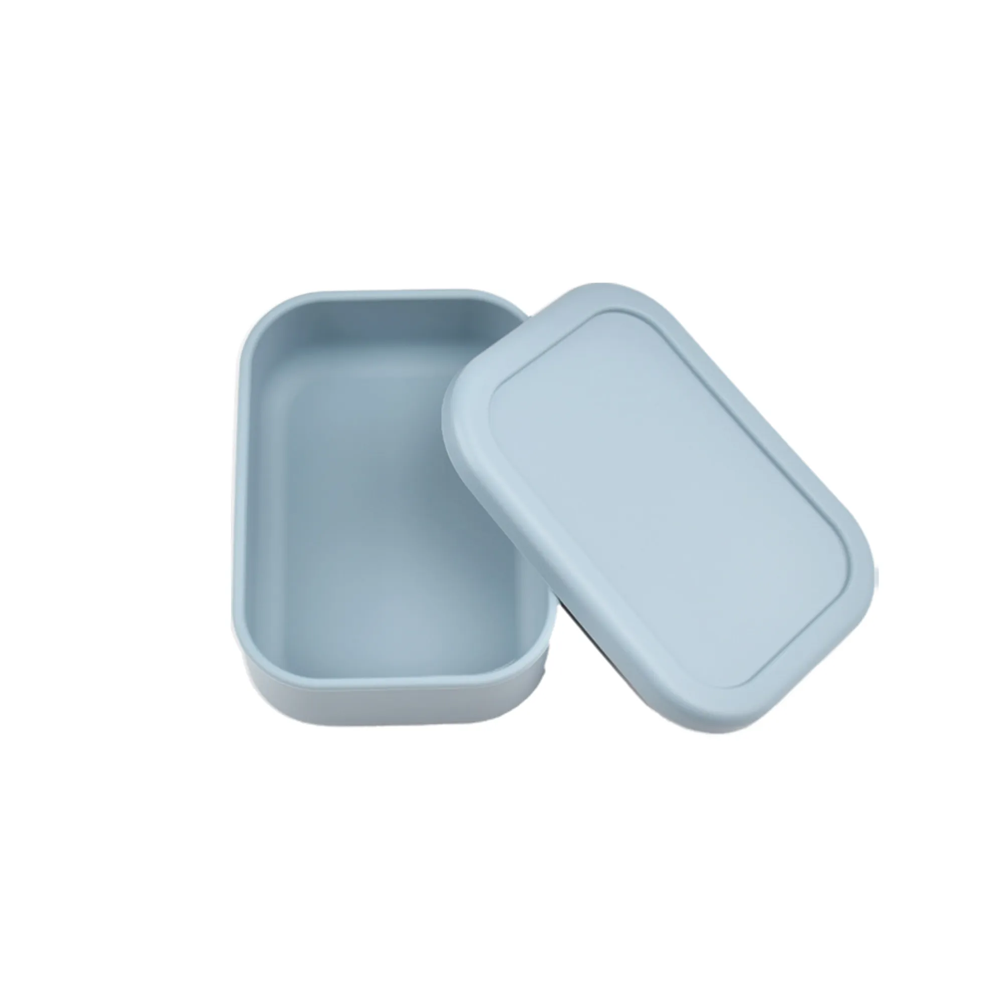 Simple Design Non-Divided Silicone Lunch Box 5
