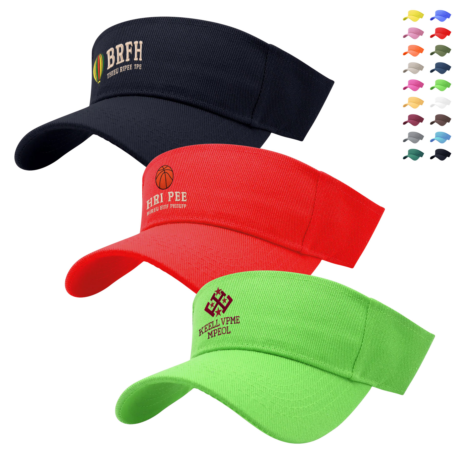 Adjustable Empty Top Visor Cap 4