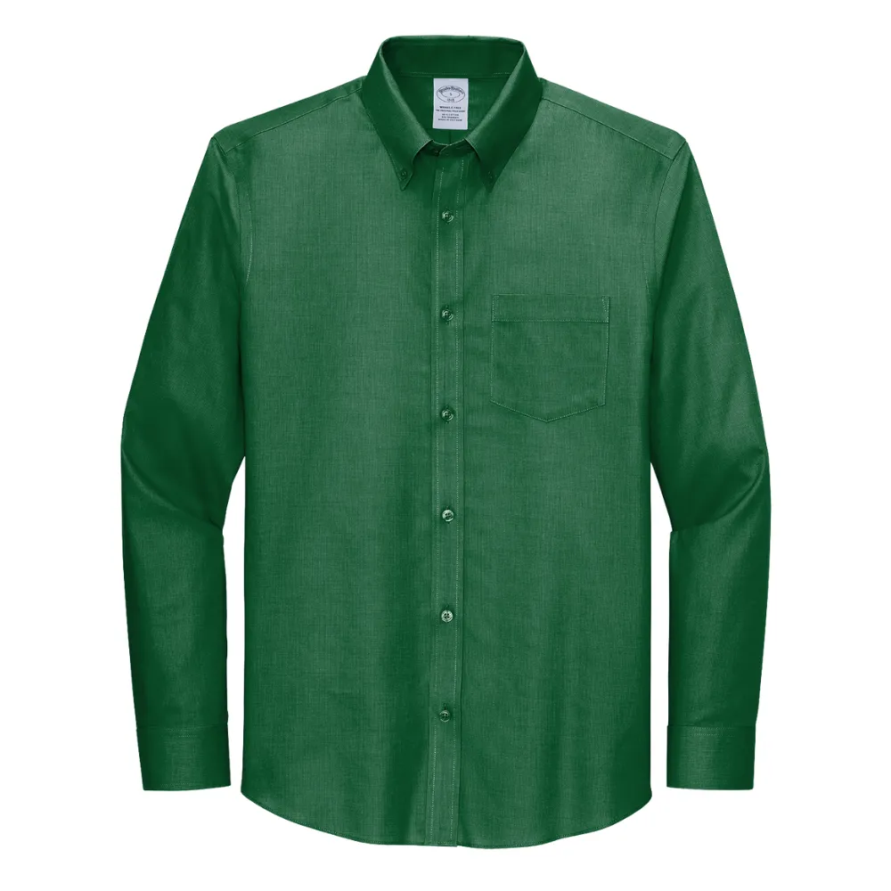 Brooks Brothers(R) Wrinkle-Free Stretch Nailhead Shirt 5