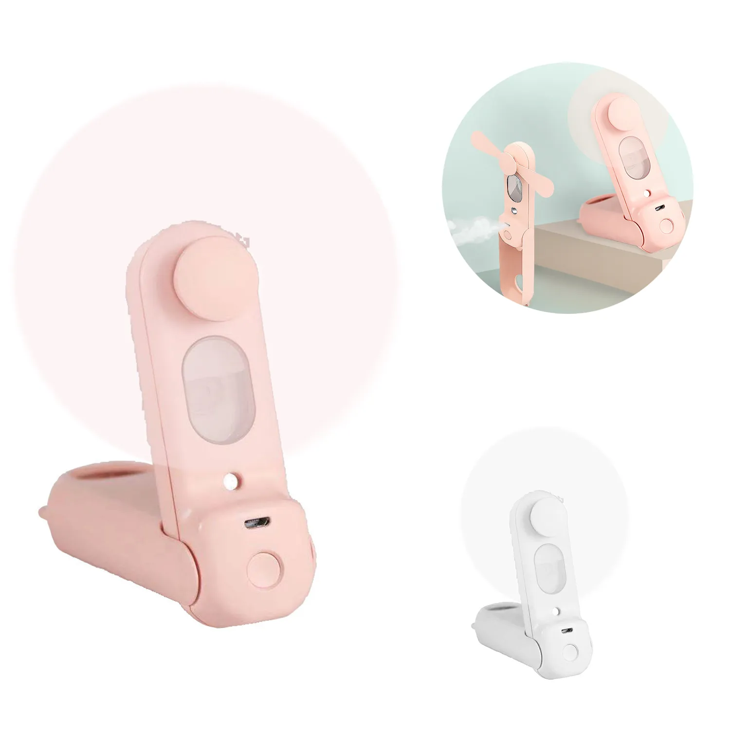 USB Mini Foldable Hand-held Fan 1