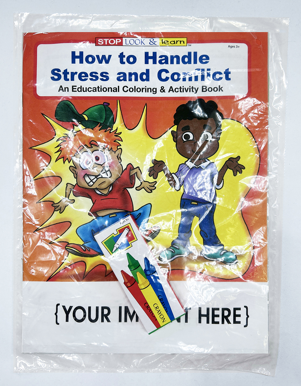COLORING SET - How to Handle Stress and Conflict Coloring Book Fun Pack 6